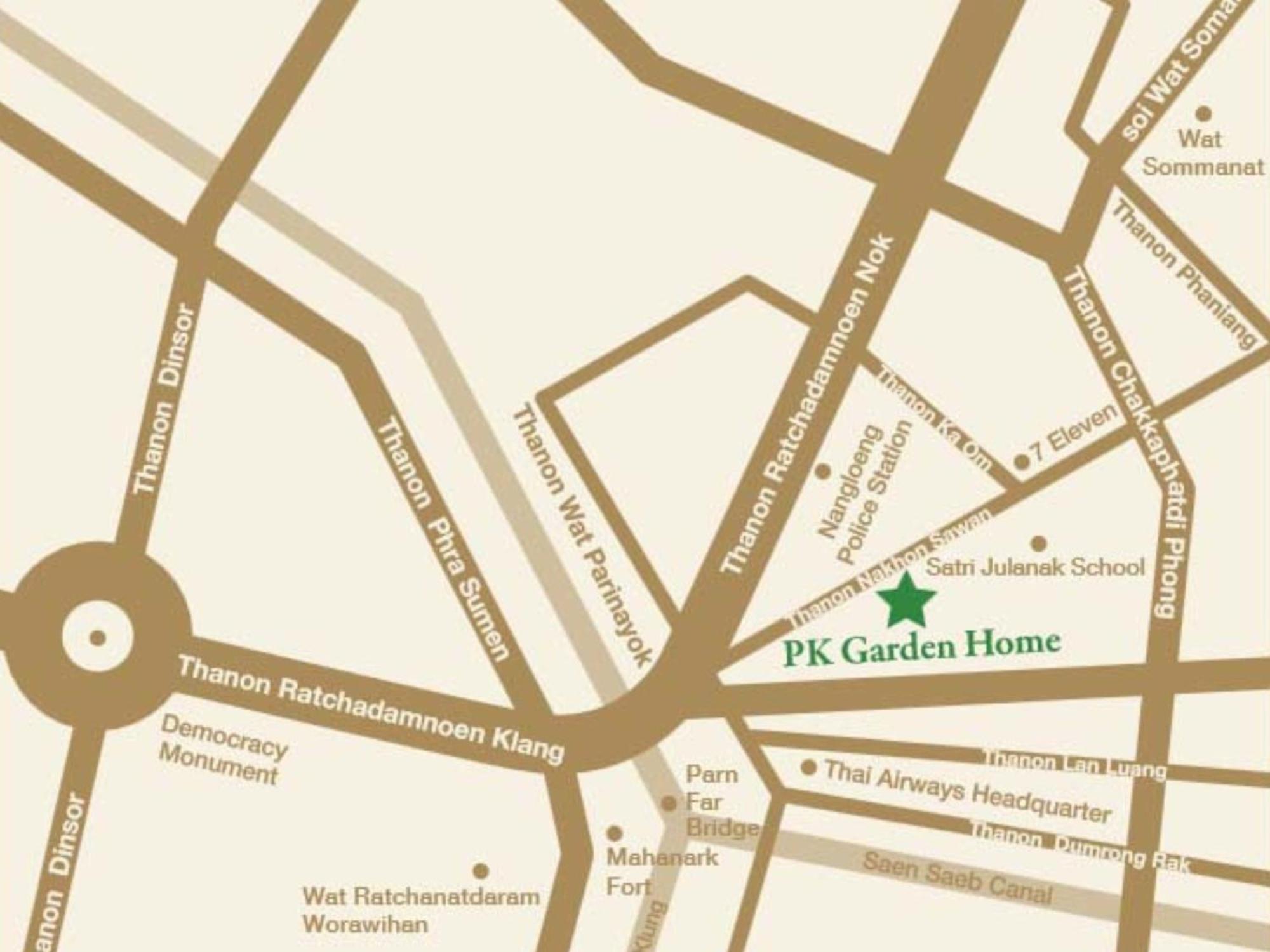 P.K. Garden Home Bangkok Exteriör bild
